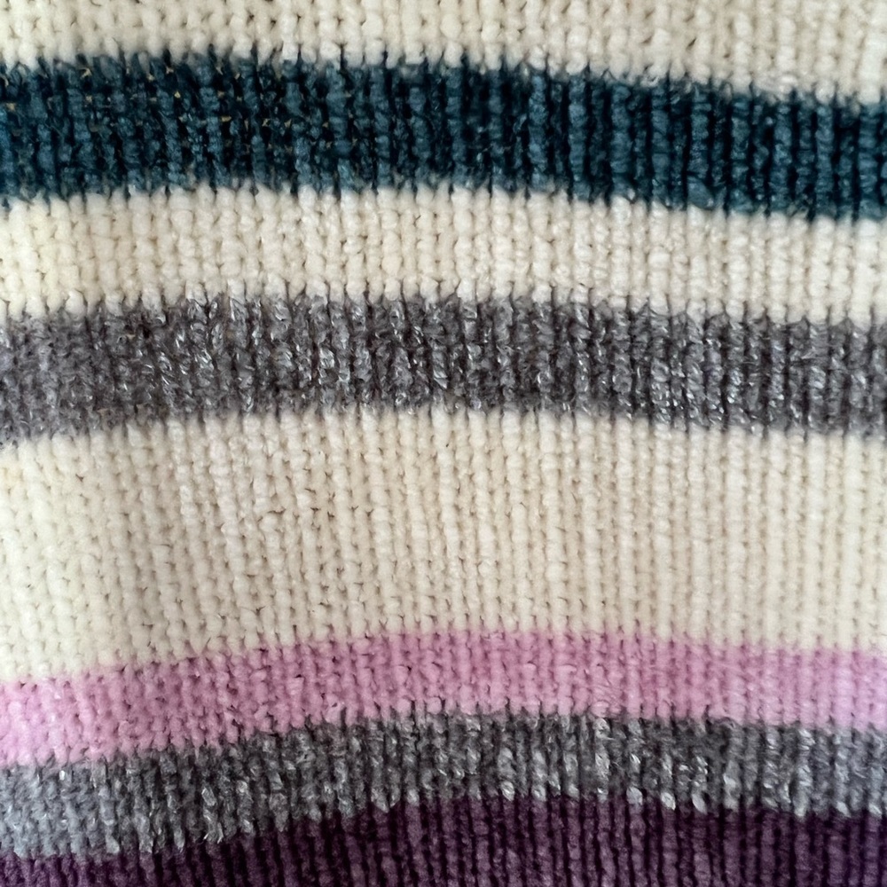 Alfred Dunner 80s 90s chenille velour pullover sweater size large - Picture 7 of 7